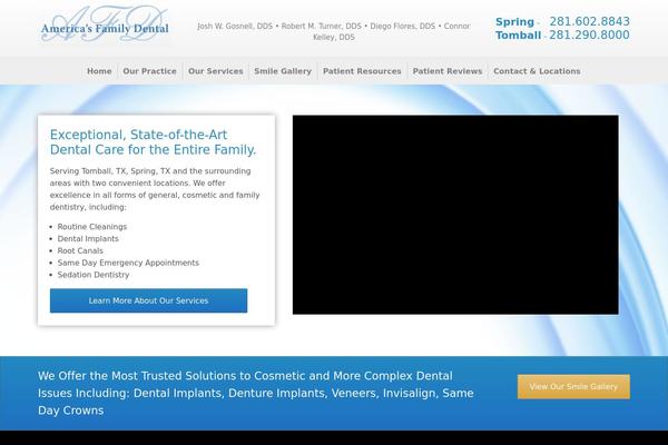 Afd theme site design template sample