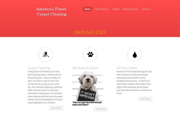 Nimble theme site design template sample