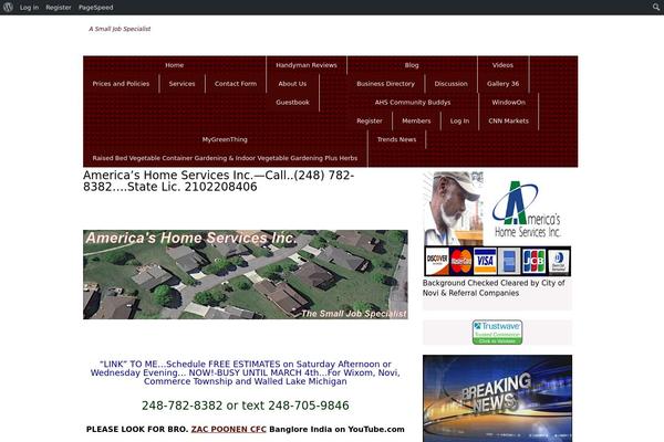 americashomeservices.biz site used Generous