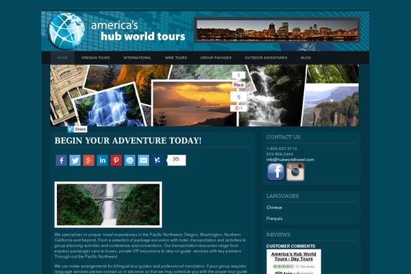 americashubworldtours.com site used Magaling