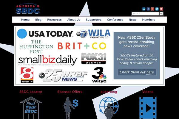 asbdc WordPress theme, websites list used asbdc theme asbdc theme websites examples