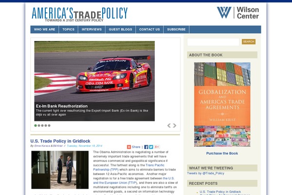 americastradepolicy.com site used Newsecuritybeat