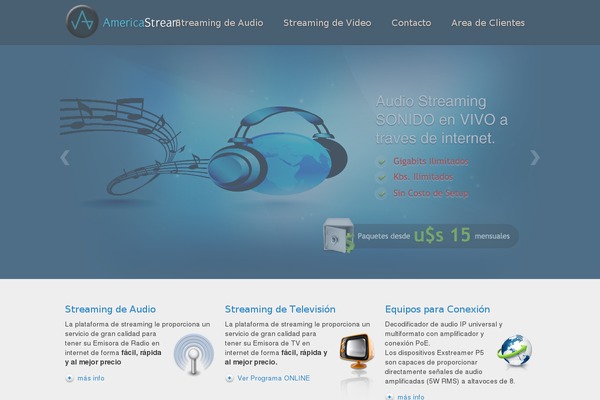 Envision theme site design template sample