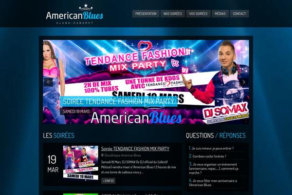 Clubber theme site design template sample