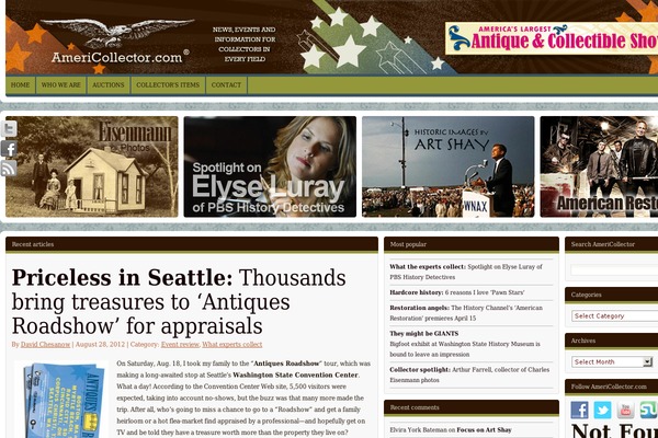 Massive News theme site design template sample
