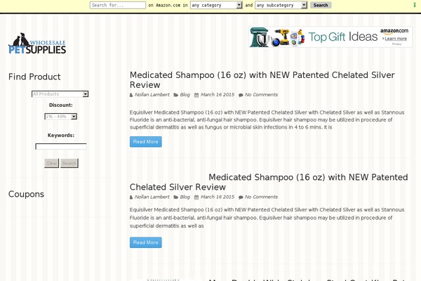 Site using Ama_search_bar plugin