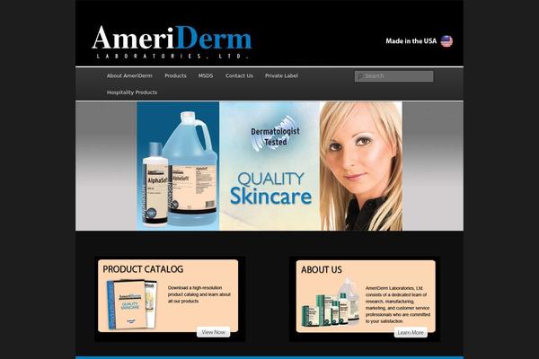 ameriderm.com site used Ameriderm