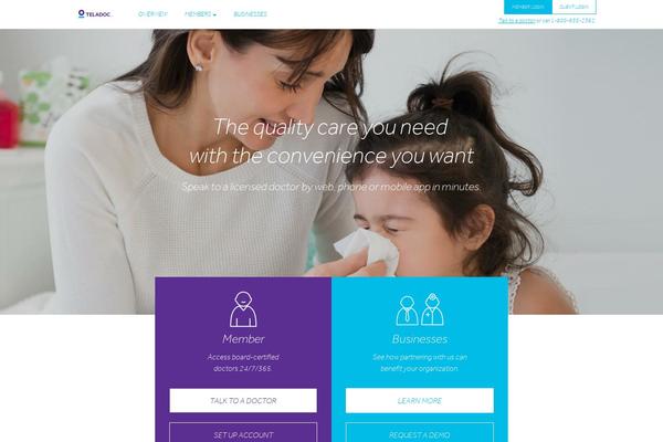 ameridoc.com site used Teladoc-members