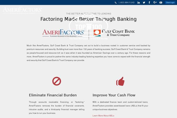 amerifactors.com site used Amerifactors