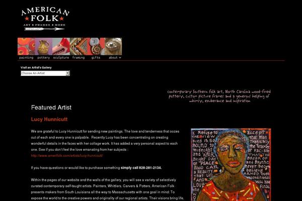 amerifolk.com site used American-folk-theme
