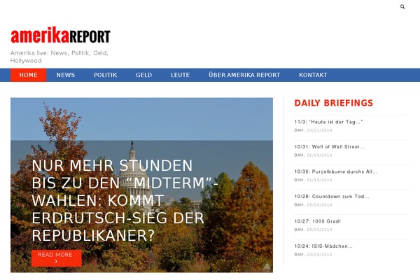 PRESSO theme site design template sample