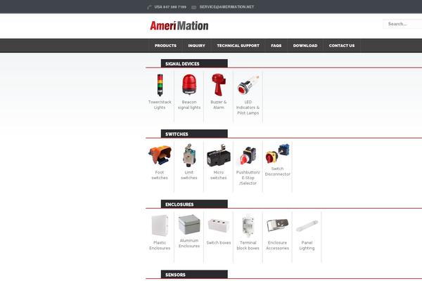 Site using WP Store Locator plugin