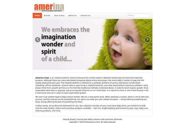 Response theme site design template sample
