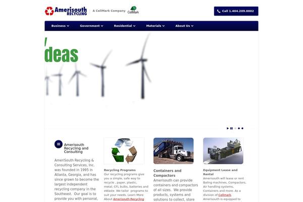 Nexus theme site design template sample