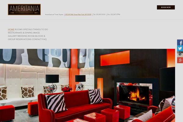 nychotels theme websites examples