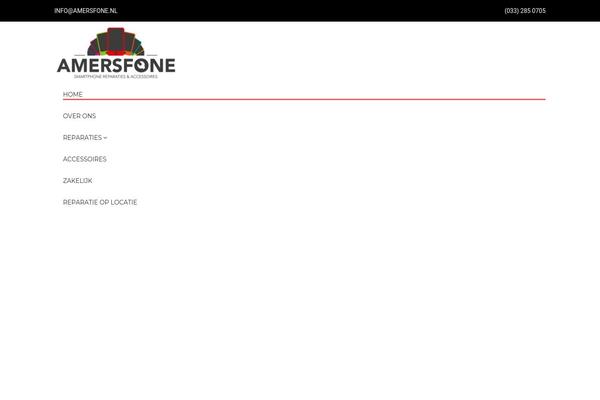 Phone-repair theme site design template sample