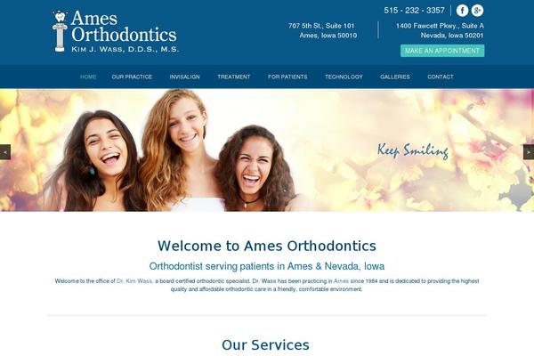 amesortho.com site used Ames