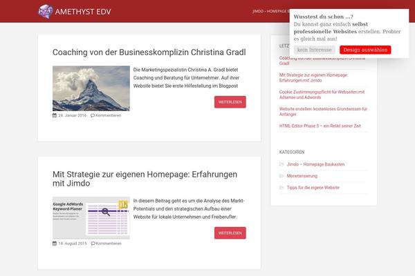 Sparkling theme site design template sample