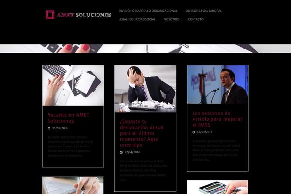 ametsoluciones.mx site used WP Jurist