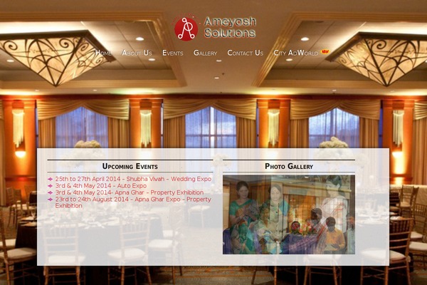 ameyashevents.com site used Semper Fi Lite