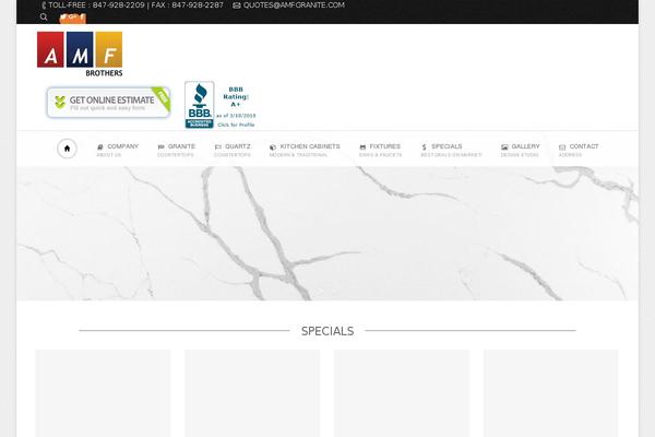 Essentials theme site design template sample