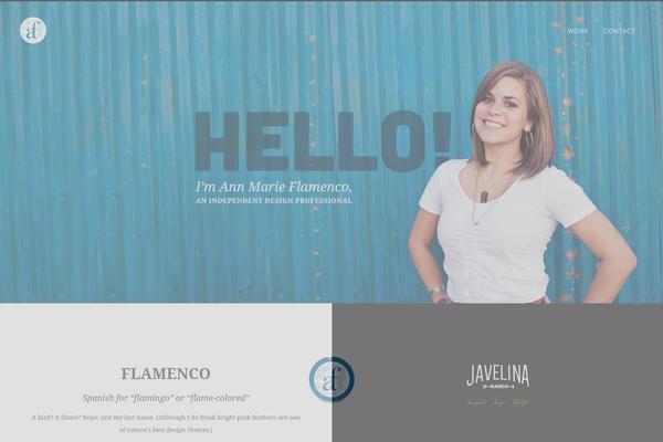 Lobo theme site design template sample