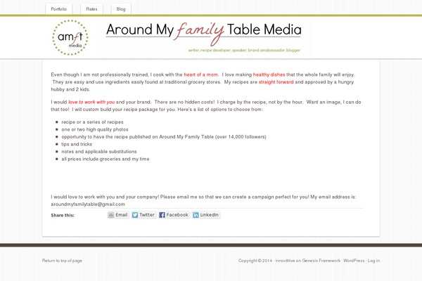 amft-media.com site used Restored316-style