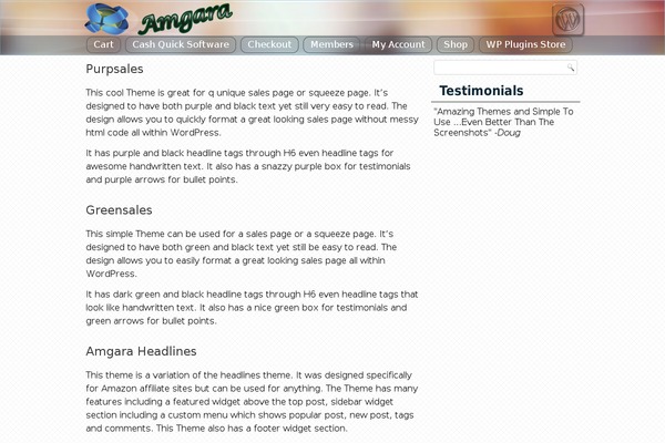 PopularFX theme site design template sample