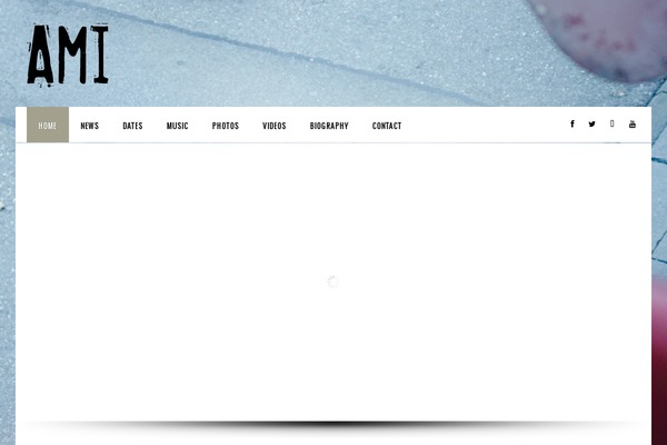 IronBand theme site design template sample