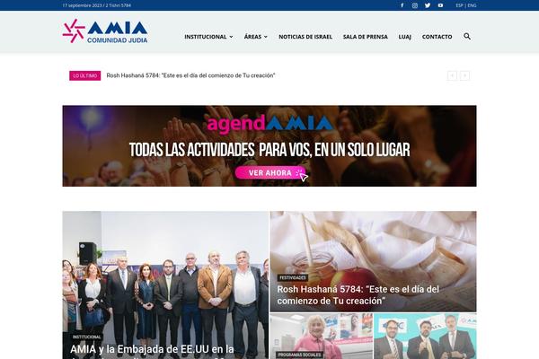 Newspaper Child theme site design template sample