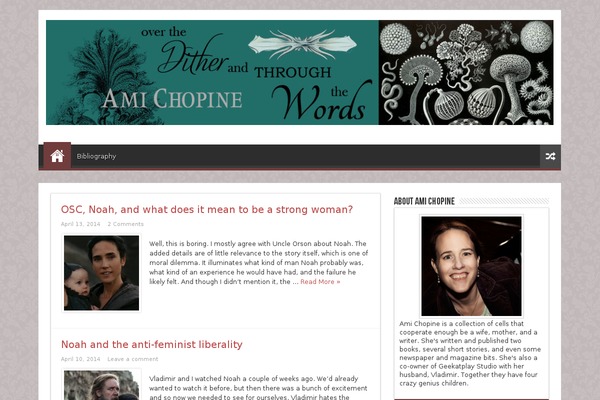 Sahifa theme site design template sample