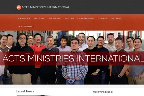 Churchope theme site design template sample