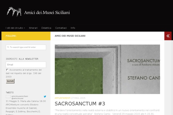 Hueman theme site design template sample