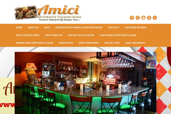 Restaurateur theme site design template sample
