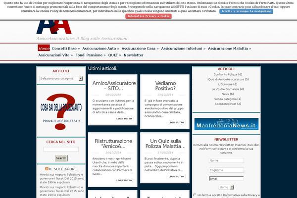 Site using Blossomthemes-email-newsletter plugin