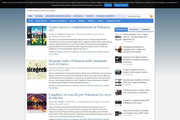 Site using YouTube Embed plugin