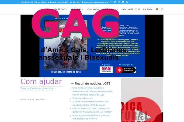 Divi Child theme site design template sample