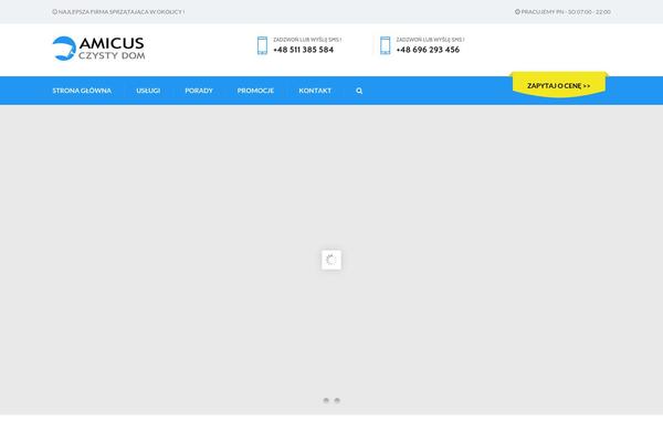 Site using Quick Contact Form plugin