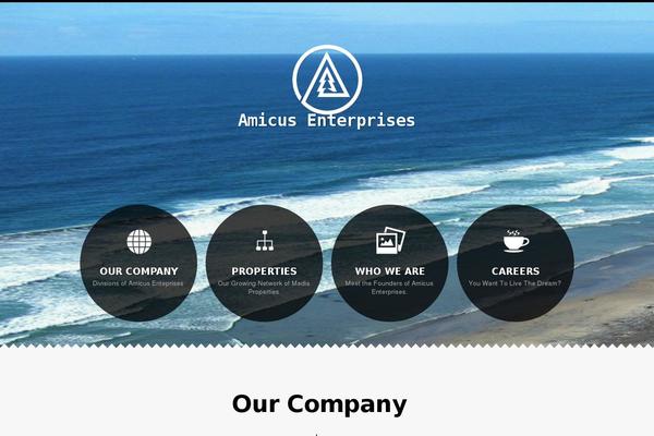 amicusenterprises.com site used Super-agency