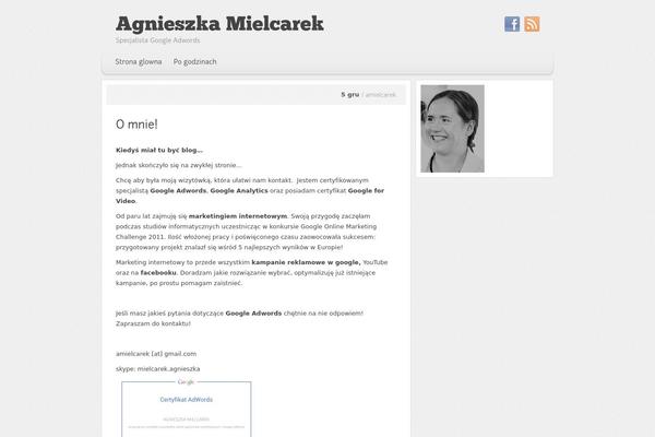 Paperpunch theme site design template sample