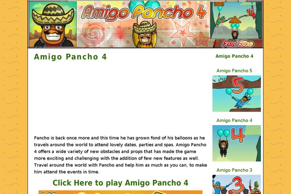 amigopancho4.com site used Ad Flex Niche