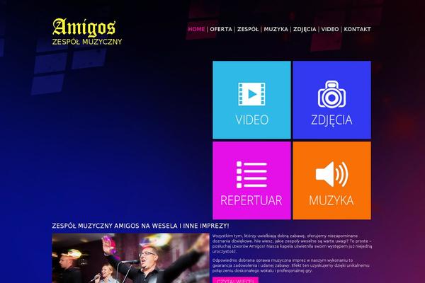 Site using jQuery Colorbox plugin