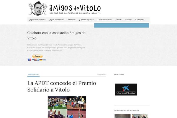 Balance theme site design template sample