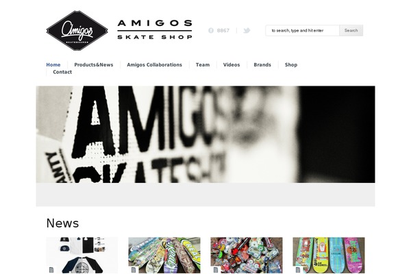 Site using BNS Corner Logo plugin