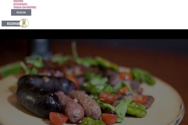 Site using Foodpress plugin