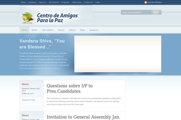 OpenAir theme site design template sample