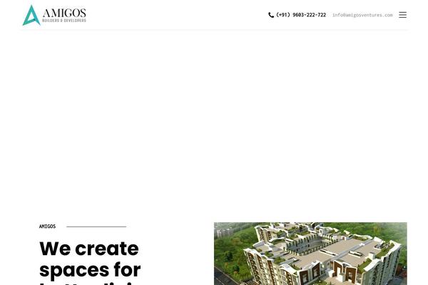 amigosventures.com site used Palladio