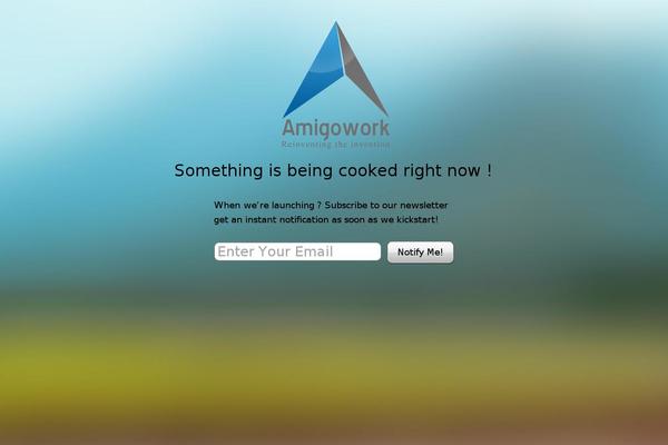 Site using Ultimate Coming Soon Page plugin