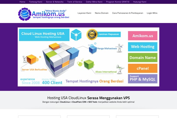 Strikon theme site design template sample