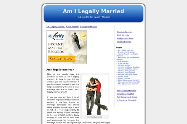 Blueberry theme site design template sample